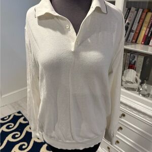 J. Crew White Button Down Shirt